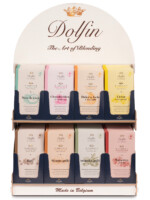 Dolfin - 1 Display comptoir en bois de 8*15 tablettes 70g