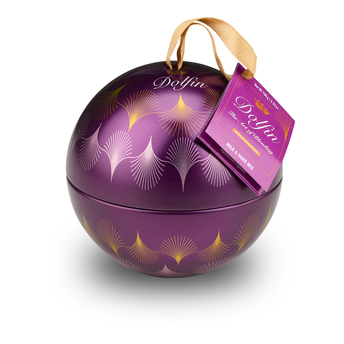 Boule de Noël 10*10g LAIT et NOIR - 10 saveurs – Image 2
